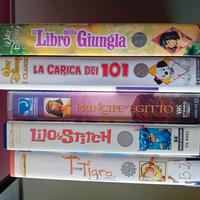 Disney cartoni video cassette.
