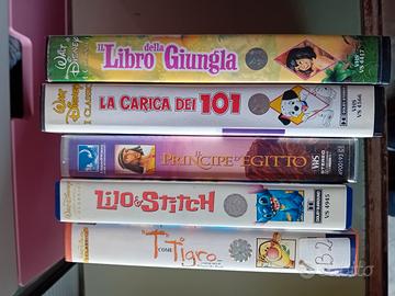 Disney cartoni video cassette.