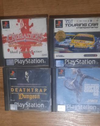 Lotto 4 giochi Playstation 1 