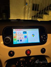 autoradio x fiat 500