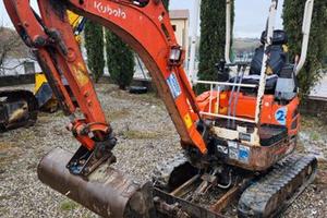 Miniescavatore kubota u15-3