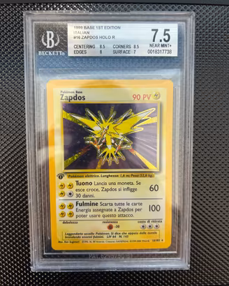 Zapdos Holo – 16/102 – Set Base – Prima Edizione