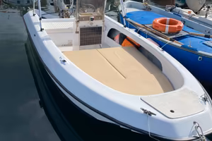 Barca molinari 4,5 ormeggiata moletto ardenza Liv.