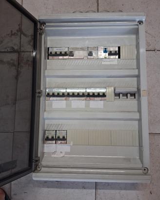 Quadro elettrico distribuzione