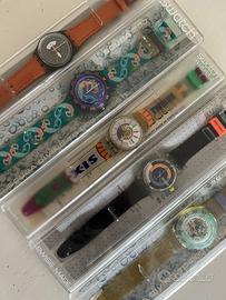 Lotto 5 orologi Swatch anni 90