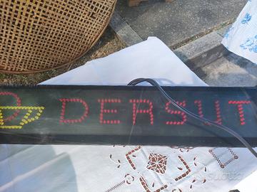 insegna caffè Dersut