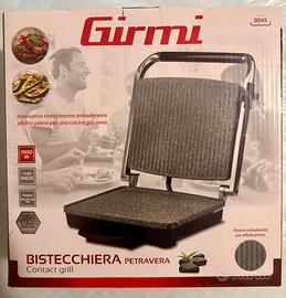 Bistecchiera tostiera elettrica Girmi Contact Gril