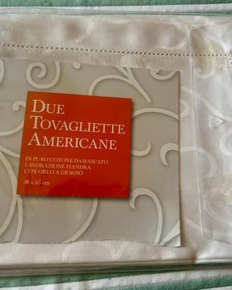 Tovagliette all’americana