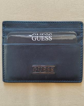 PortaTessere Pelle GUESS 