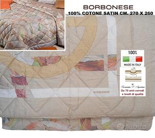 QUILT COPRILETTO BORBONESE MATRIMONIALE