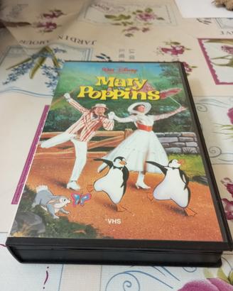 vhs,mary Poppins,wald disney.