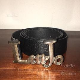Cintura Liu Jo donna VERA PELLE loggata taglia L