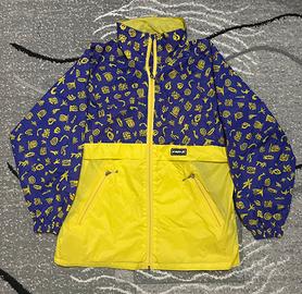 Giacca K-Way Bambino Giallo e Viola
