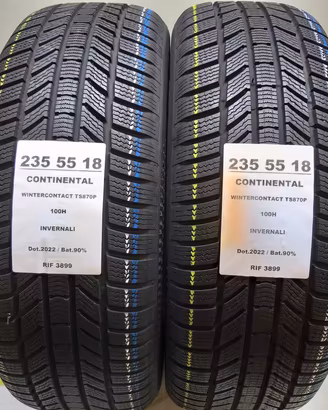 2 GOMME 235 55 18 CONTINENTAL INV RIF3899