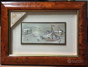 quadro argento collezione Alliani