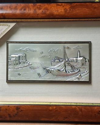 quadro argento collezione Alliani