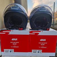 Caschi jet Givi 12.5 blu opaco

