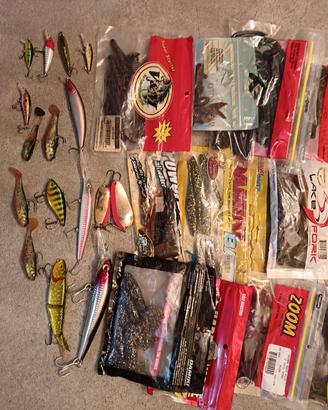 Esche da blackbas più Esche rigide