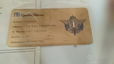 Yamaha RD 350 Cecottina