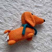 Fermaporta bassotto Scatto arancione design