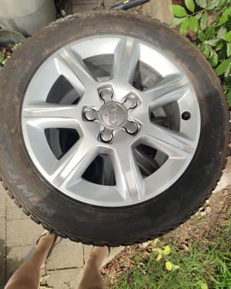 4 Cerchi in lega originali Audi da 16" + Gomme Inv