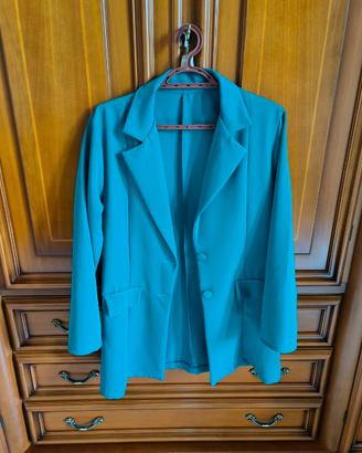 Tailleur donna verde maino tg.unica