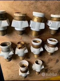 Tripla portalampada con rubaluce