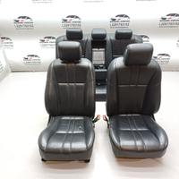 Set sedili in pelle nero jaguar xj 2011 berlina g1