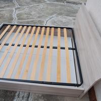 Letto matrimoniale con contenitore