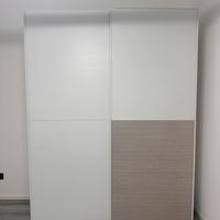 ARMADIO BIANCO EFFETTO LEGNO