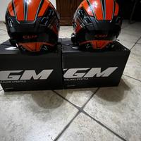 Coppia caschi moto L e M