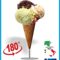 cartello gelato H 150 cm