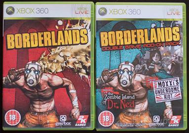 Videogioco borderlands + espansione xbox 360