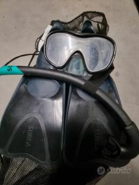 kit snorkelin bambino 10-12 anni