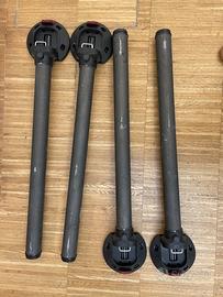 Gambe pieghevoli per tavolo