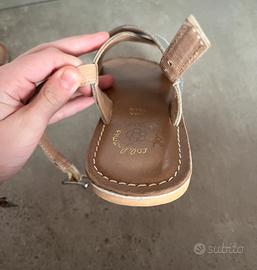 Sandali bambina argento