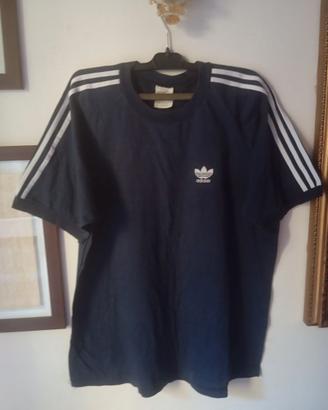 Maglietta uomo vintage originale adidas tg. 48/50