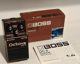 Boss OC-2 OCTAVE made in Japan anni 80