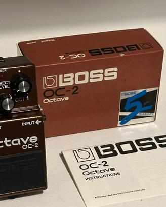 Boss OC-2 OCTAVE made in Japan anni 80
