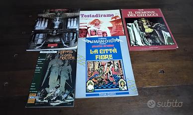 5 fumetti storico-avventura e graphic visionario