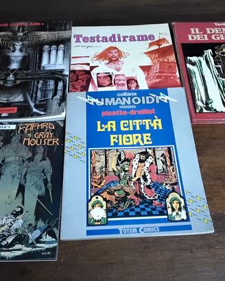 5 fumetti storico-avventura e graphic visionario