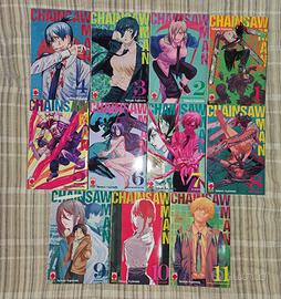 Manga Chainsaw Man volumi dall'1 all'11