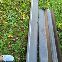 scossalina grondaia 3 in ferro e una alluminio 