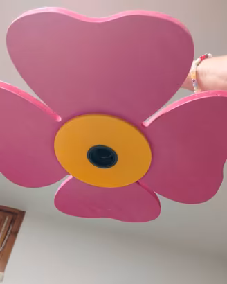 lampadario in legno