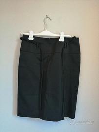 Gonna Marella nera taglia 46 con cinturino