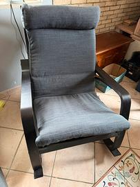 Poltrona poang a dondolo