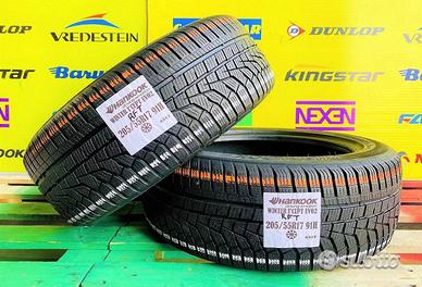 X2: Invernali 205/55R17 91H -HANKOOK RFT- al 75%