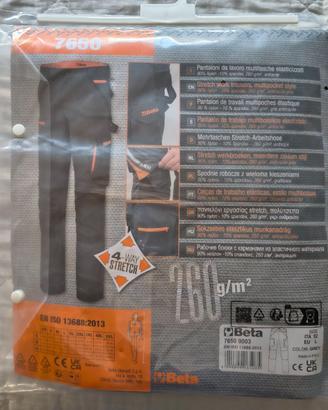 Pantaloni Beta 7650, il comfort sul lavoro
