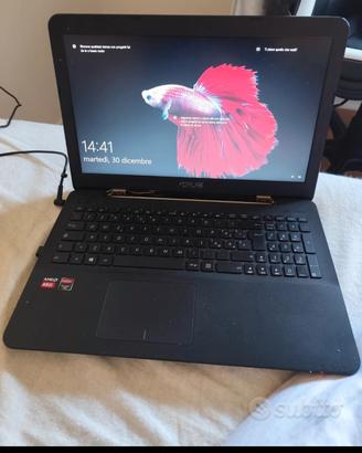 Pc Asus f555b con caricatore 