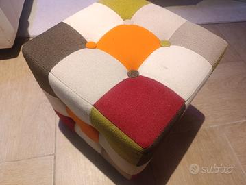 pouf versa patch 35x35 cm